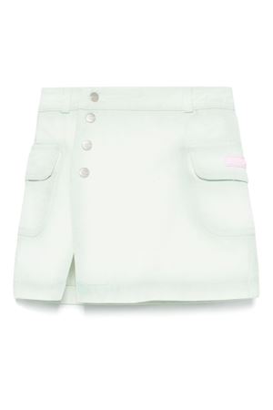 Denim Mini Skirt PALM ANGELS KIDS | PGCU005S25FAB001513B